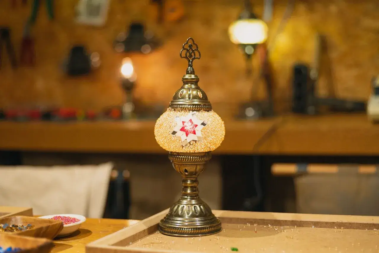 Mosaiklampen-Workshop