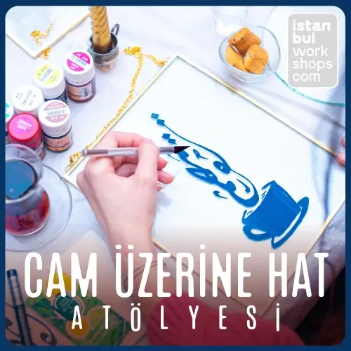 Pirinç Çerçeveli Cam Üzerine Hat/Kaligrafi Sanatı Atölyesi - 0