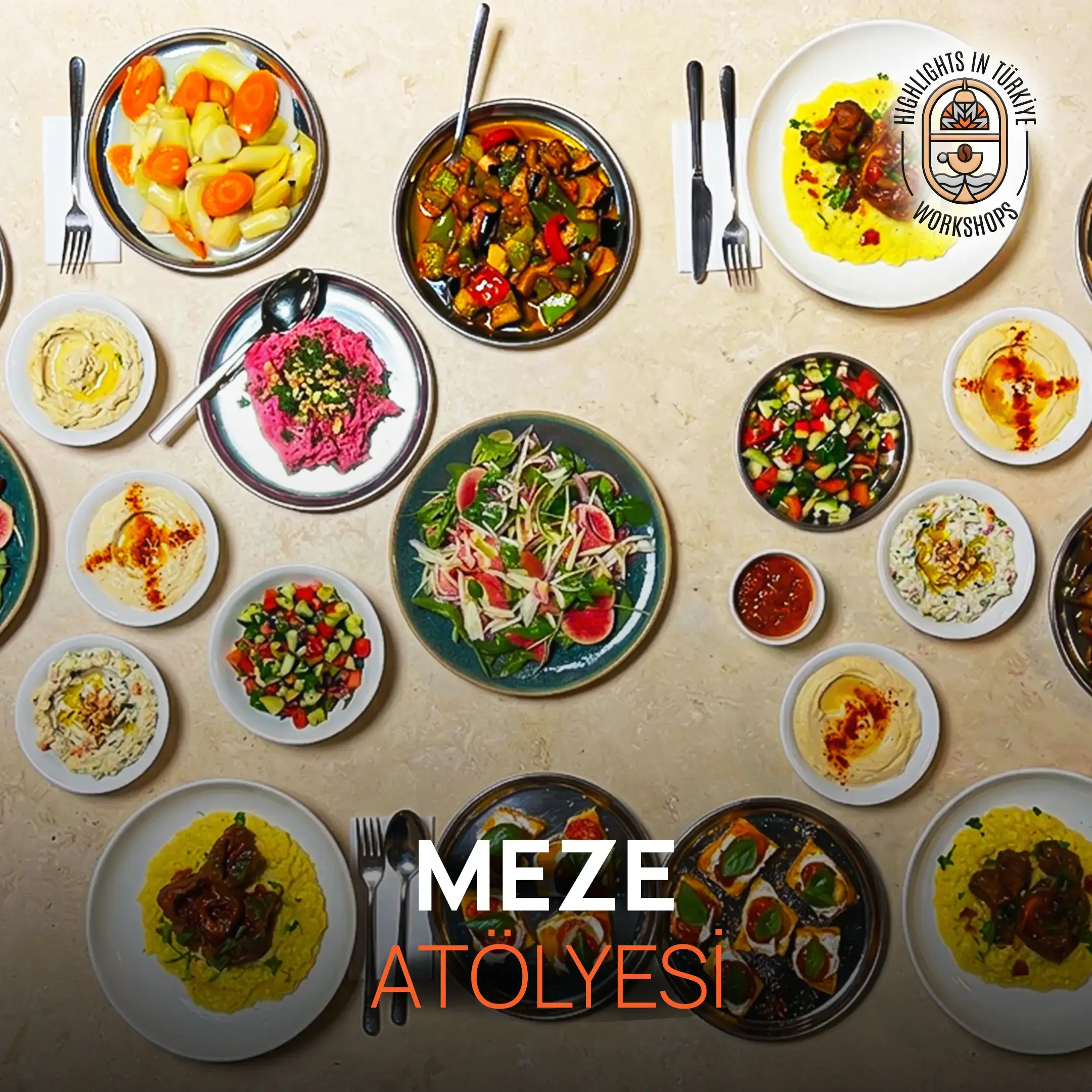 Şef Eşliğinde Meze Yapımı Atölyesi - Highlights in İstanbul