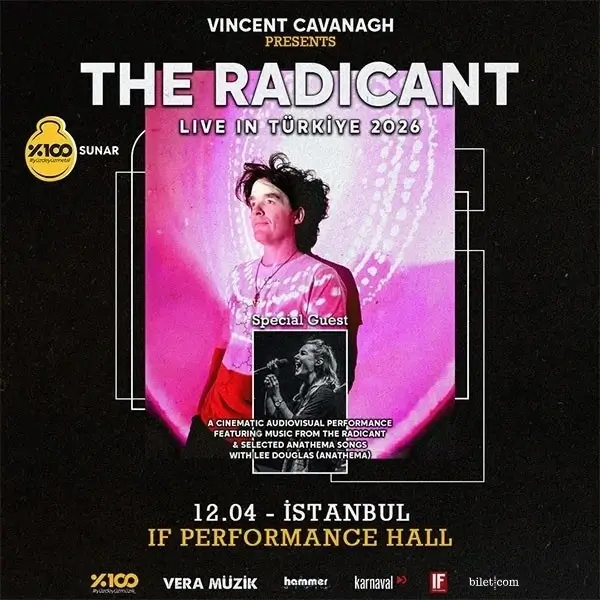 100% Metal Presents: The Radicant + Selected Anathema Songs with Lee Douglas