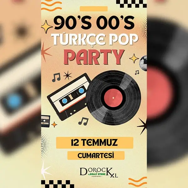 90’lar 2000’ler Türkçe Pop Gecesi