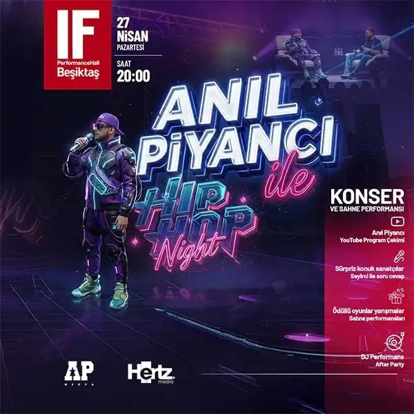 Anıl Piyancı ile Hip Hop Night