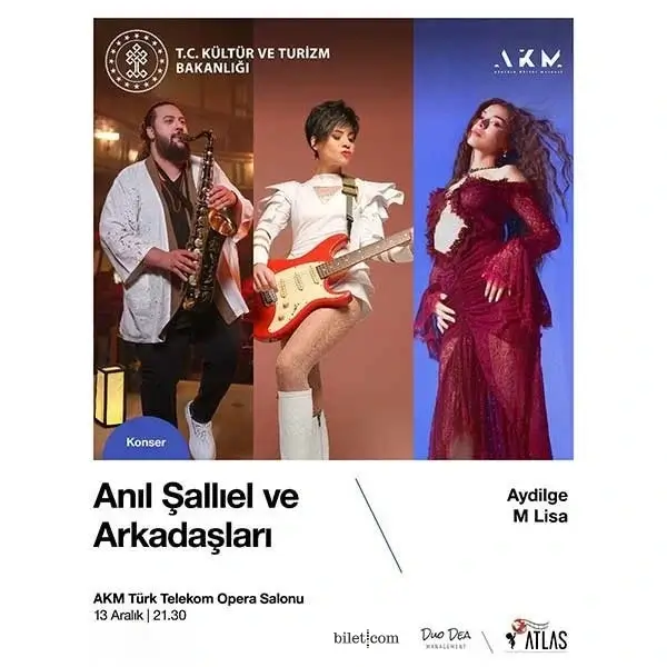 Anıl Şallıel και φίλοι: Aydilge & M Lisa