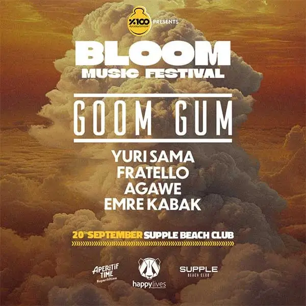 Bloom Music Festival Ticket - Supple Beach Club, Antalya | Bilet.com
