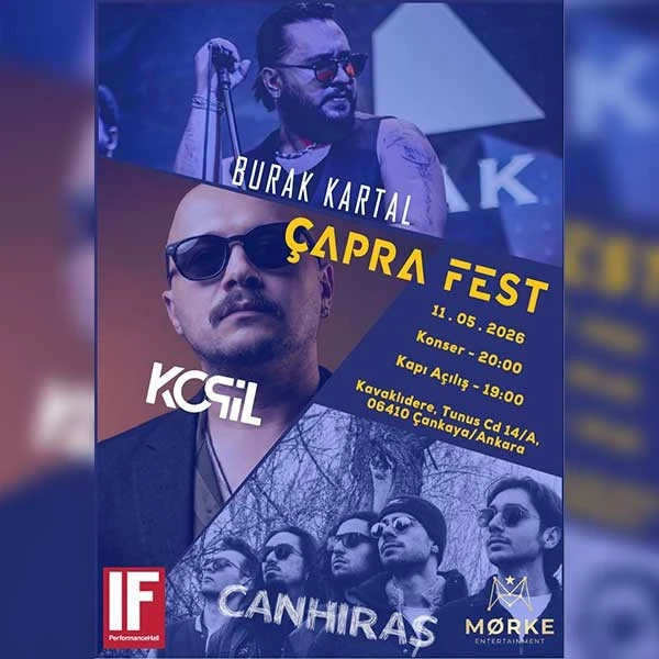 Çapra Fest: Burak Kartal, Kopil, Canhıraş