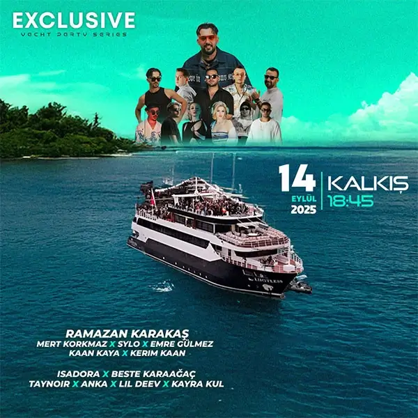 Exclusive Yacht Party Series - Antalya