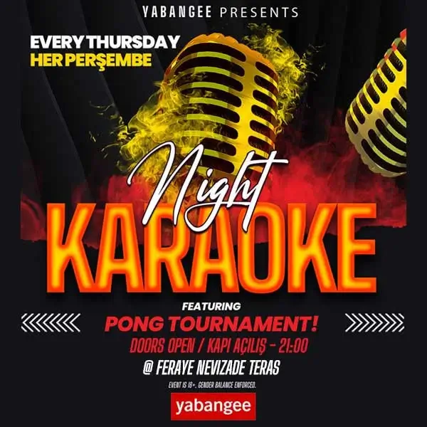 Karaoke & Pong Night