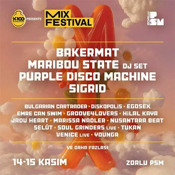 MIX Festival presented by %100 Music Zorlu PSM