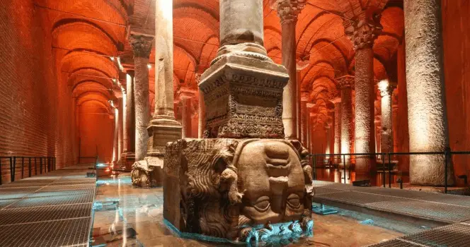 Cisterna da Basílica Bilhete - 3